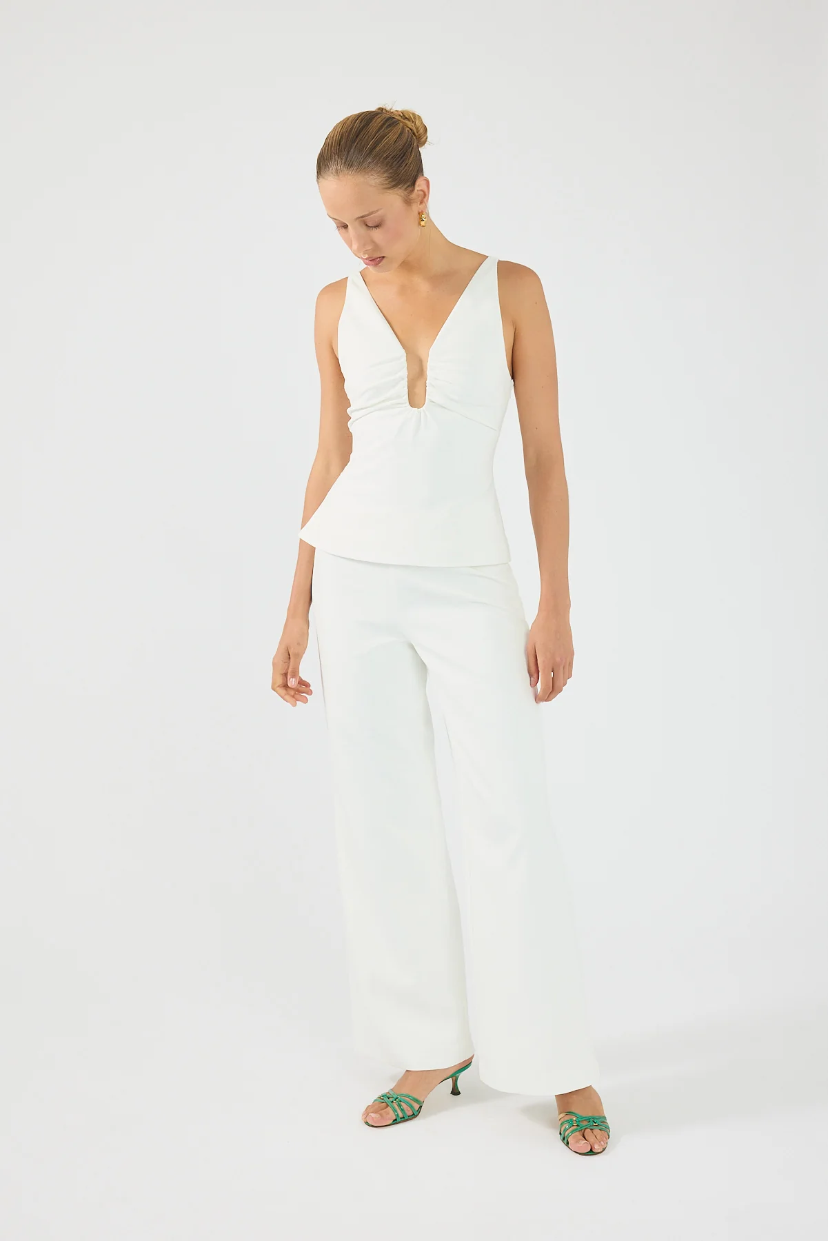 Perfect Stranger Alba Structured Top White - Image 6