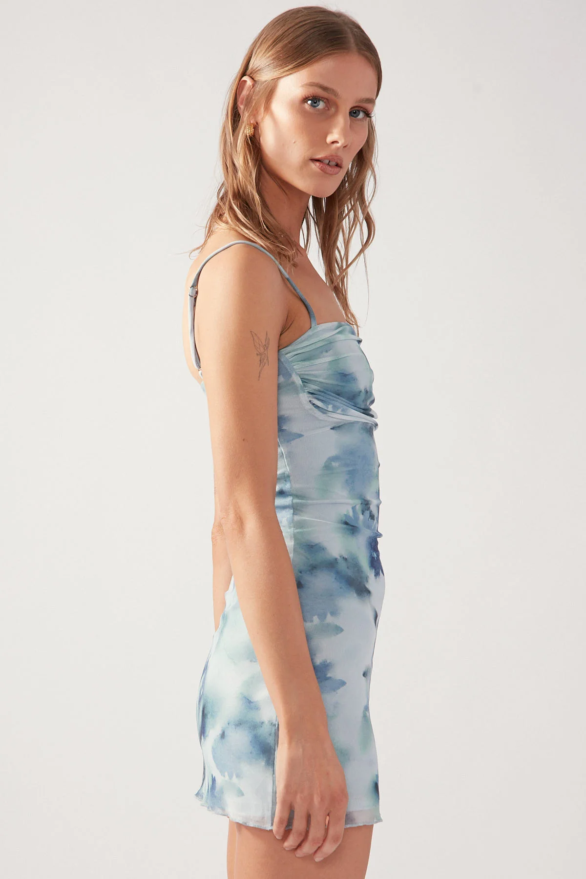 Perfect Stranger Celestial Bloom Mini Dress Multi - Image 3
