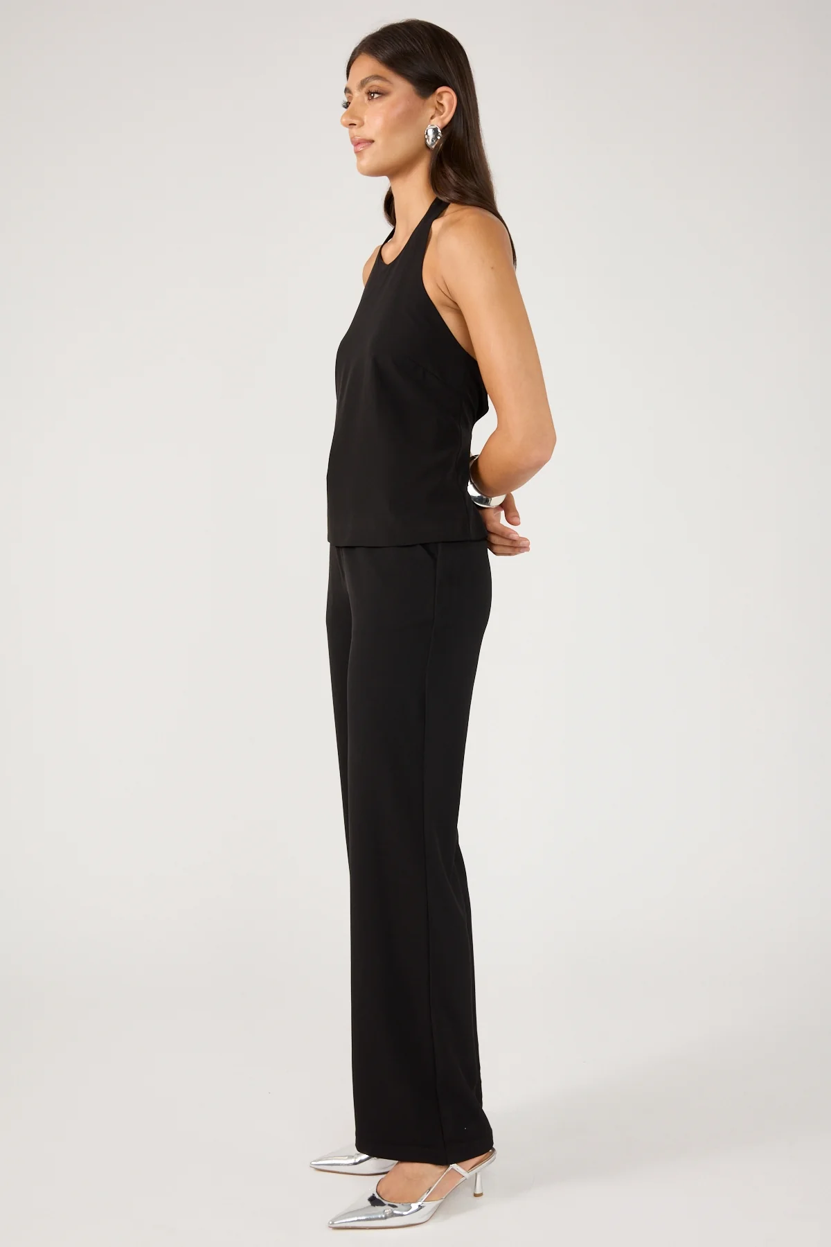Perfect Stranger Fay High Rise Tailored Pant Black - Image 3