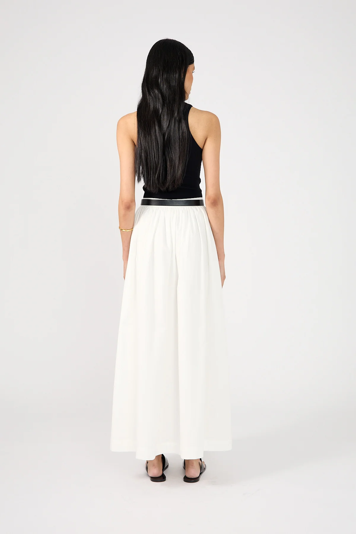 Perfect Stranger Isley Maxi Skirt White - Image 4
