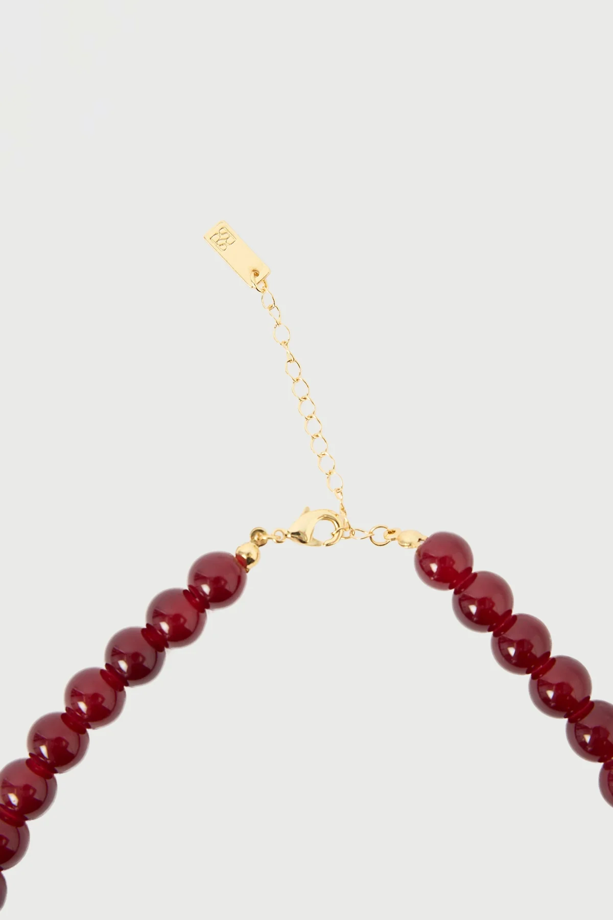Perfect Stranger Lou Beaded Necklace Amber - Image 3