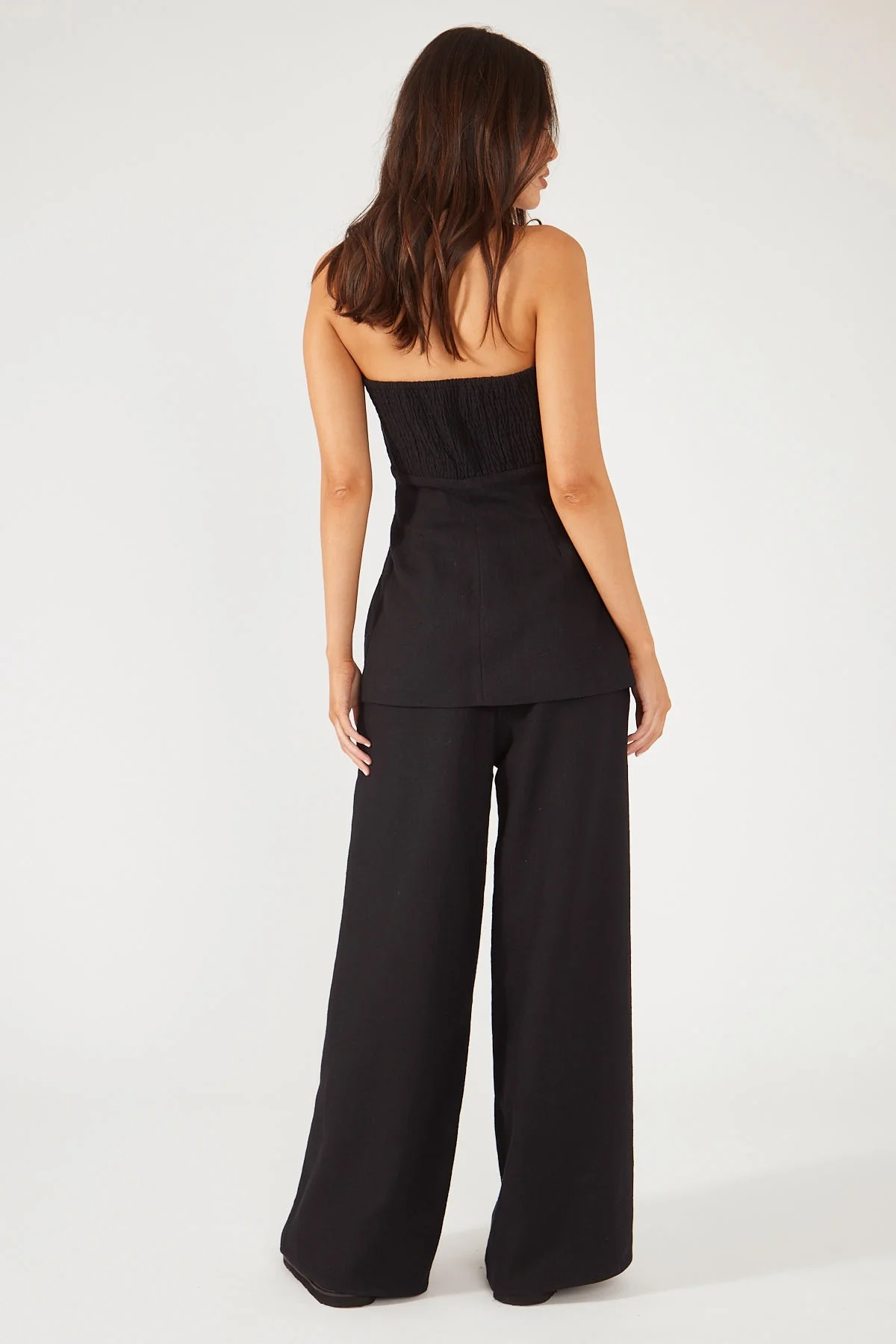 Perfect Stranger MENORCA LINEN PANT Black - Image 4