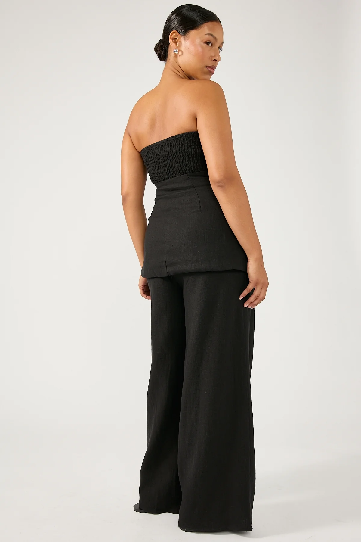 Perfect Stranger MENORCA LINEN PANT Black - Image 6