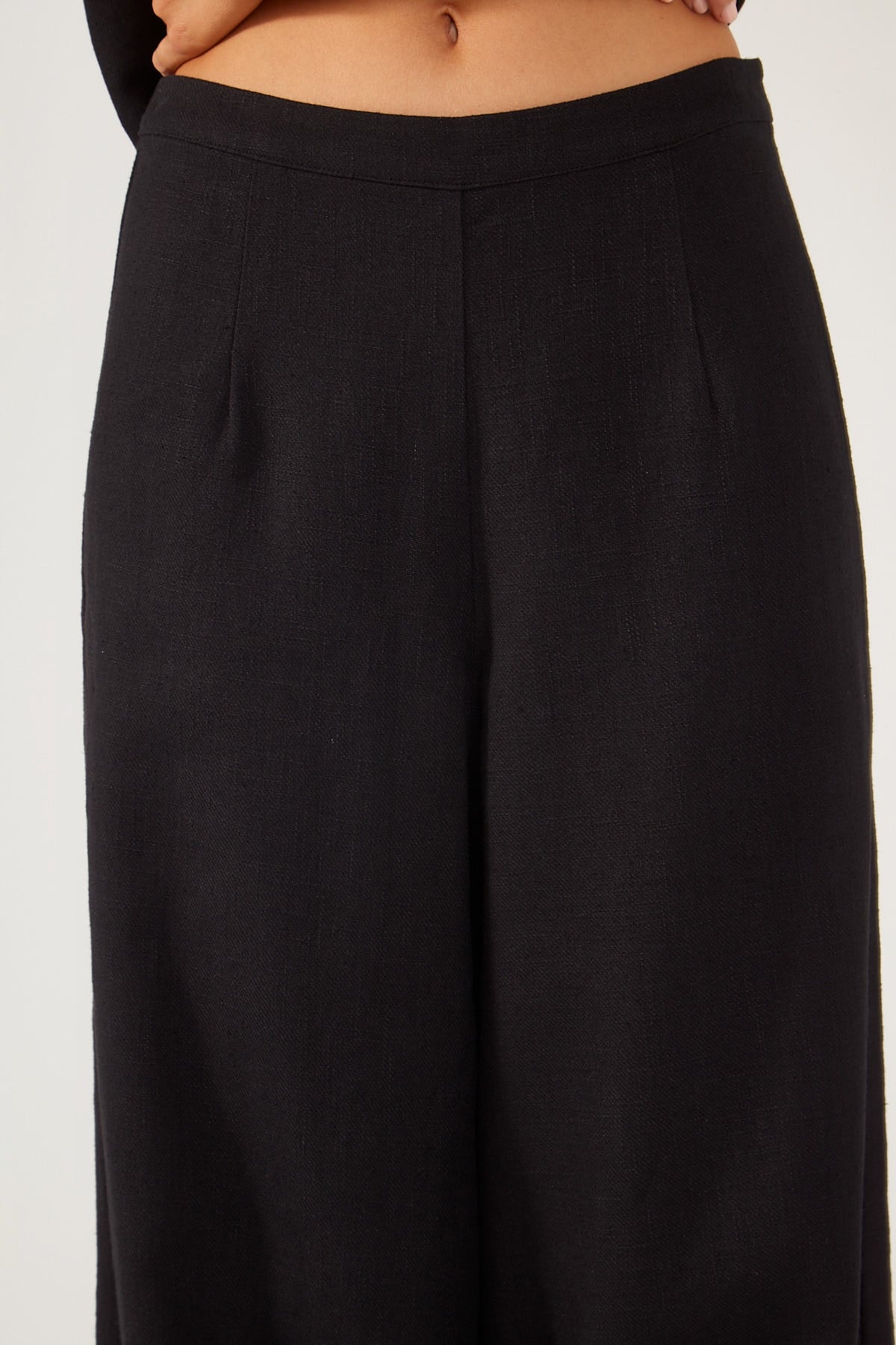 Perfect Stranger MENORCA LINEN PANT Black - Image 8