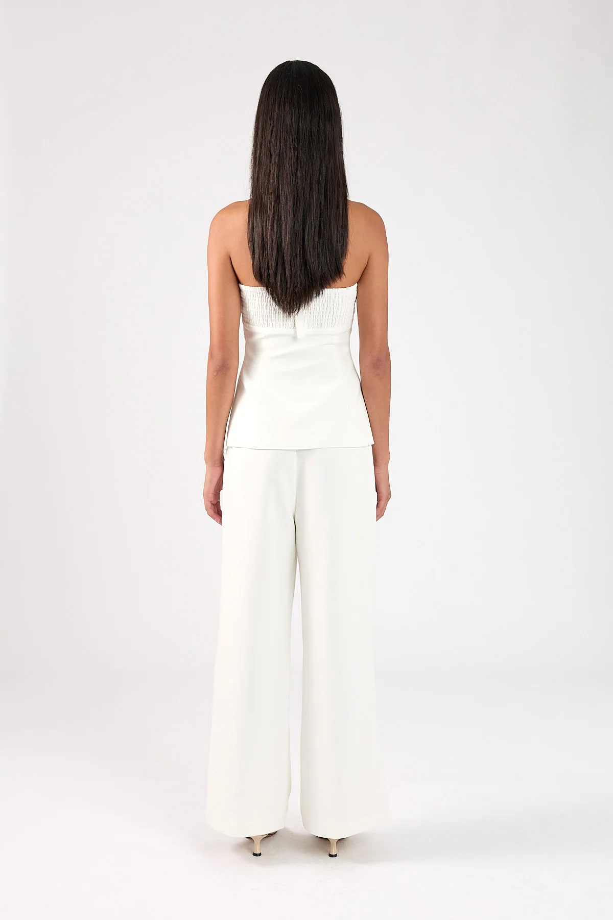Perfect Stranger Nova Tailored Halter Top White - Image 6
