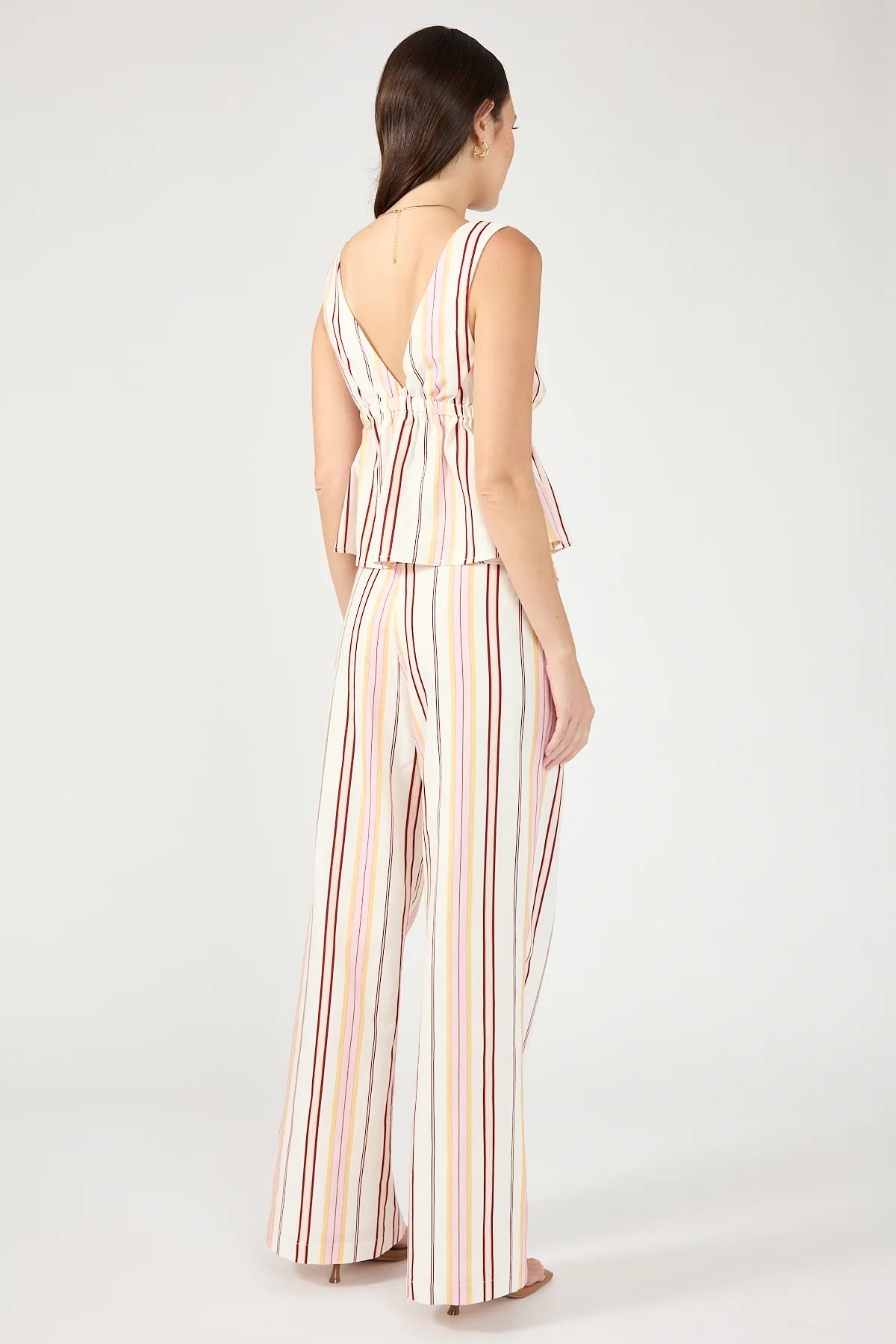 Perfect Stranger Palermo Mid Rise Stripe Pant Multi Stripe - Image 5