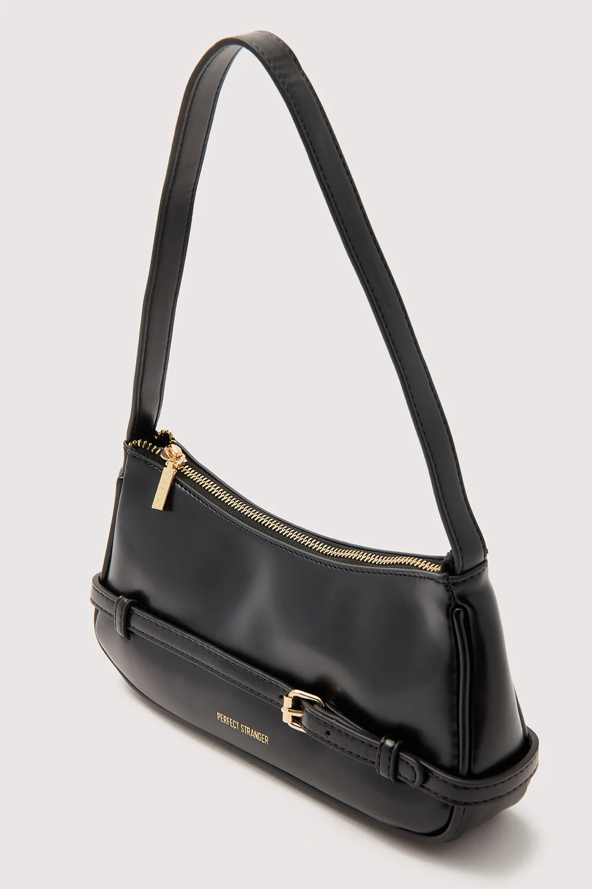Perfect Stranger Selene Mini Buckle Handbag Black - Image 2