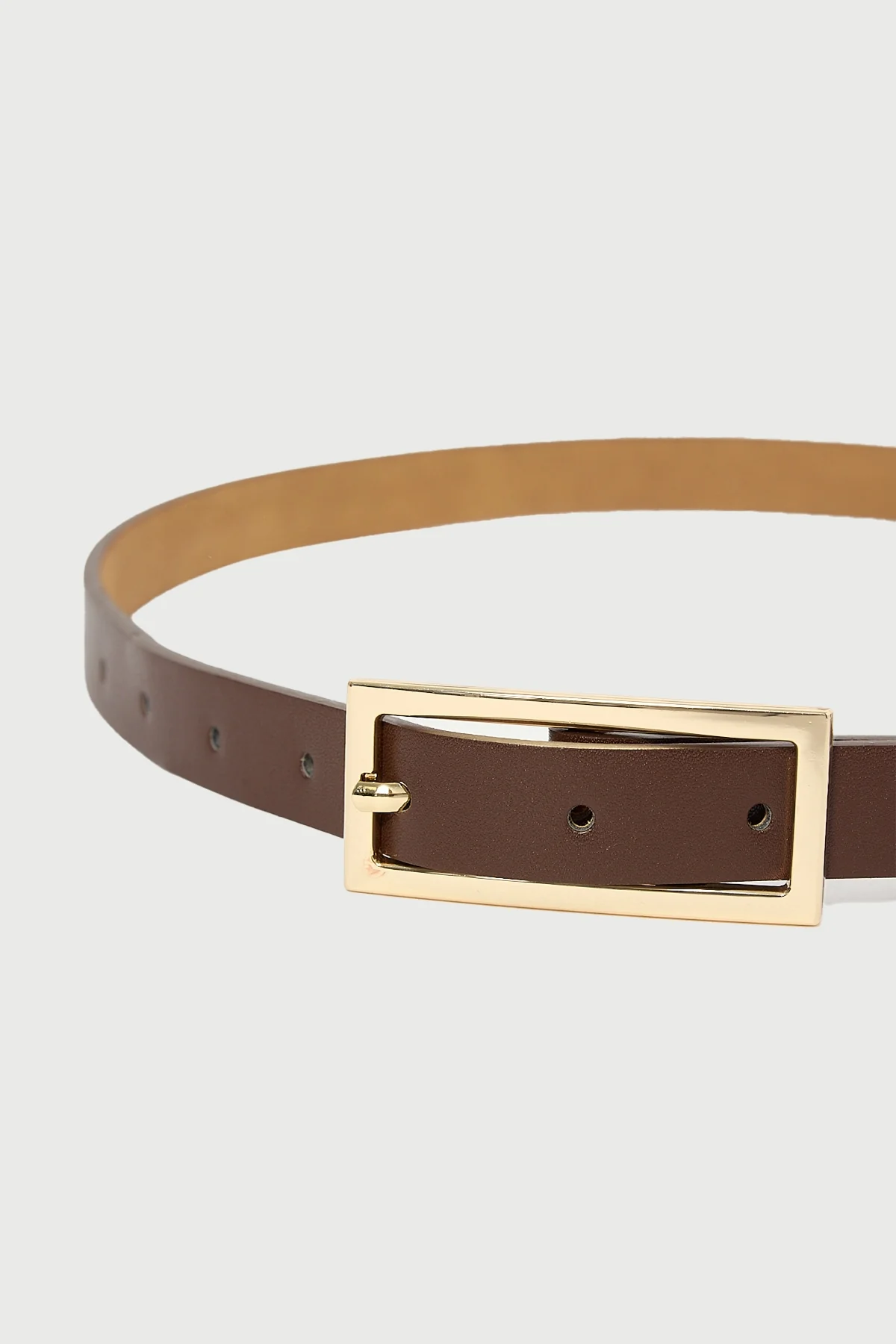Perfect Stranger Signature Thin Belt Brown - Image 2