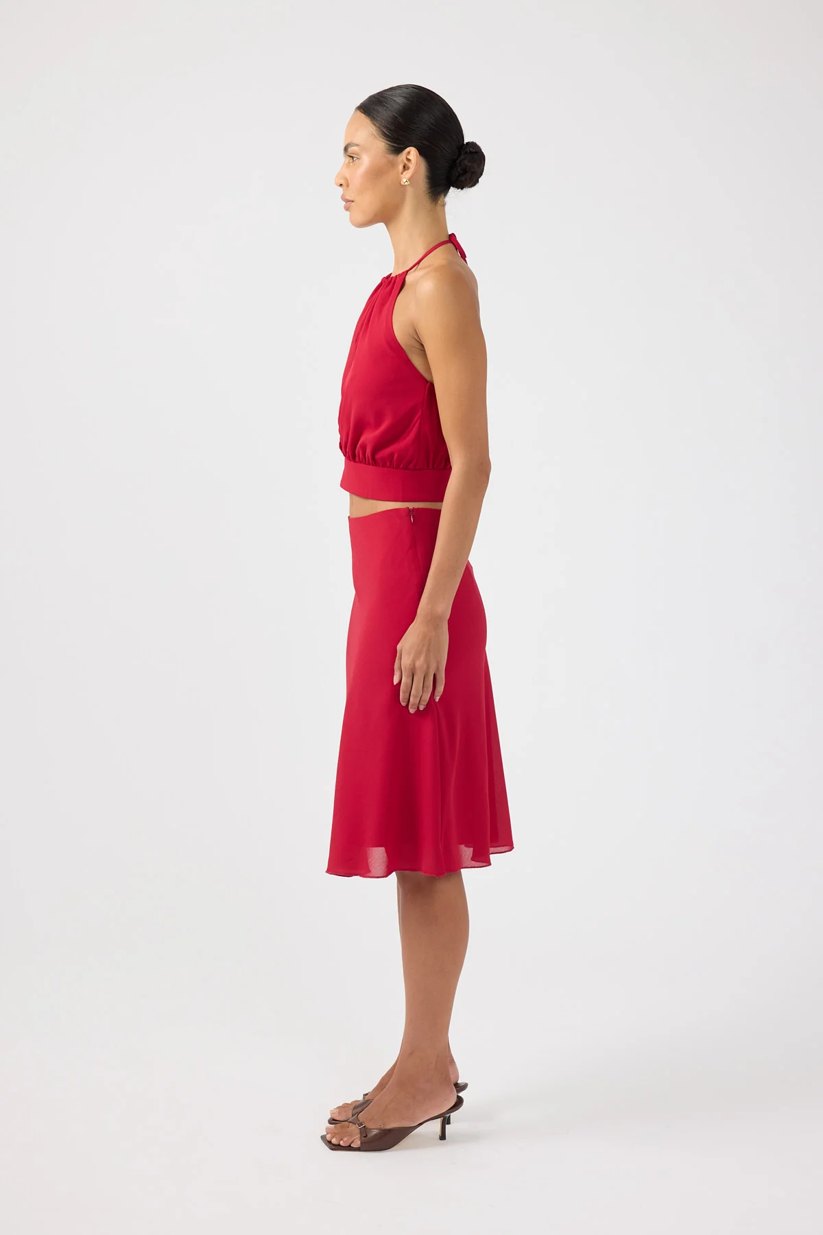 Perfect Stranger Stella Halter Top Red - Image 6